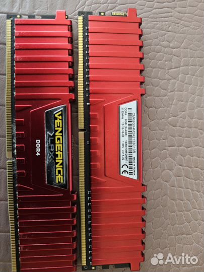 Оперативная память ddr4 2х4gb