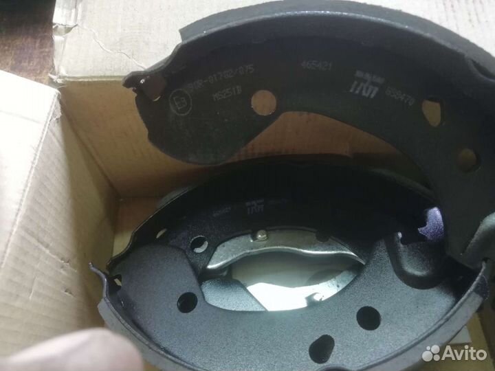 Колодки ниссан, рено