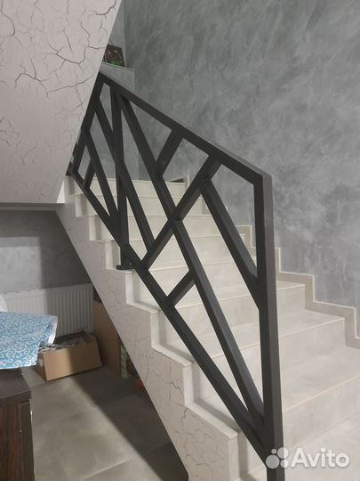 Перила в стиле лофт