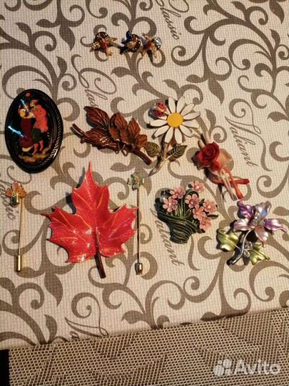 Брошь винтаж