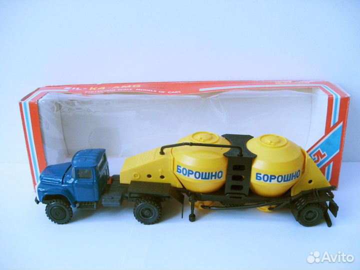 Модель зил-130 К4 амг Борошно. Сделано в СССР