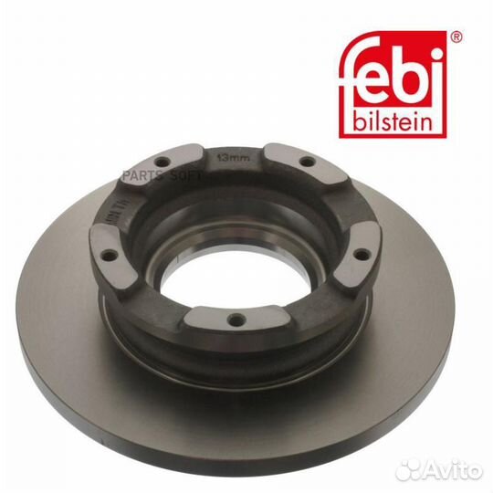 Febi 40783 Диск тормозной