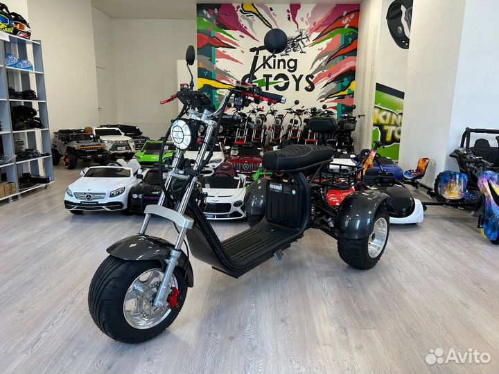 Трехколесный скутер ikingi M11 Pro Trike