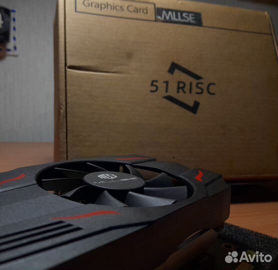 Видеокарта rx550 4gb