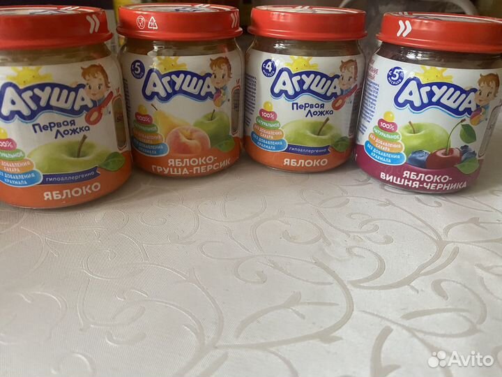 Детское пюре агуша