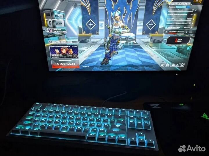 Игровая клавиатура + мышь ardor + коврик