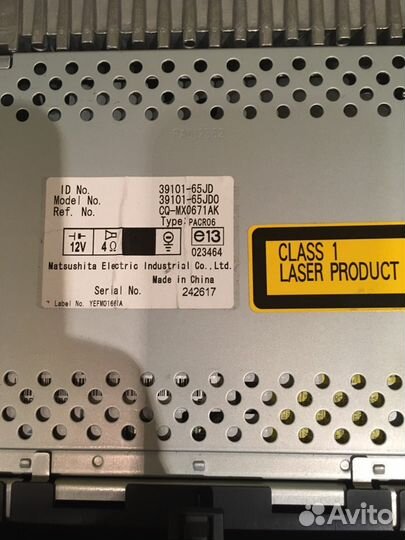 Оригинальная магнитола на Suzuki Grand Vitara