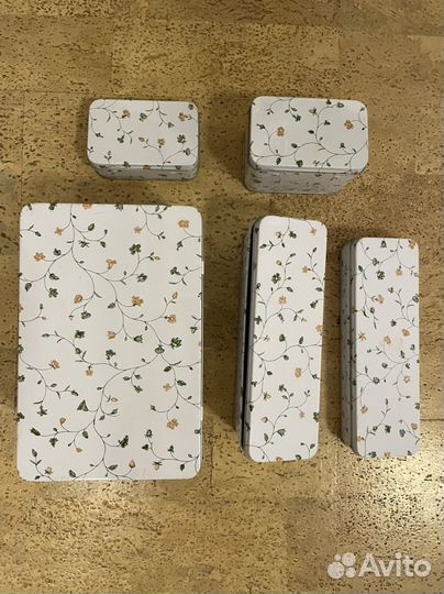 Набор коробка металлическая IKEA