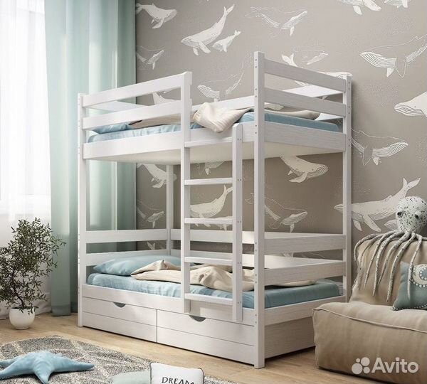 Кровать двухъярусная