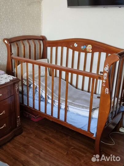 Детская кровать + матрас