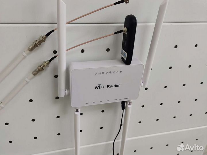 Комплект интернет для дачи. Модем + Роутер