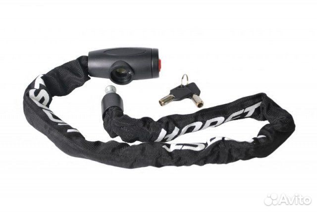 Замок велосипедный противоугонный horst 6х6х1500мм