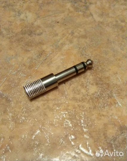 Переходник в комбик Jack 6.3 на 3.5 mini Jack