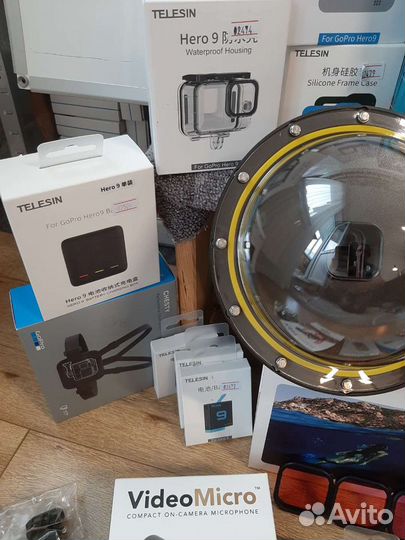 Экшен камеры Gopro 10 / 11 black и аксессуары