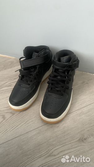 Кеды Nike Air Force черные оригинал