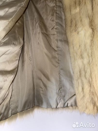 Шубка как у Кейт Мосс из натурального песца