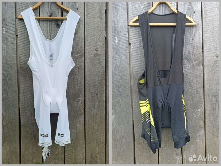 Велошорты на лямках новые Santini, Crivit pro