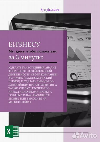 Анализ предприятия (бизнеса) за 3 минуты в excel
