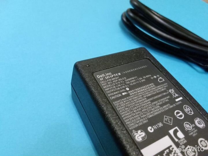 Зарядка для ноутбука Dell 19.5V 3.34A 65W 7.4x5.0