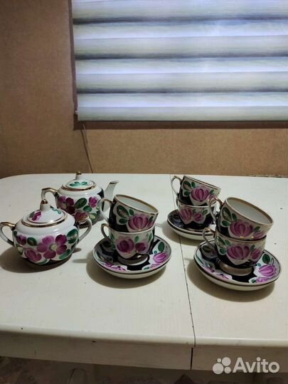 Чайный сервиз вербилки СССР