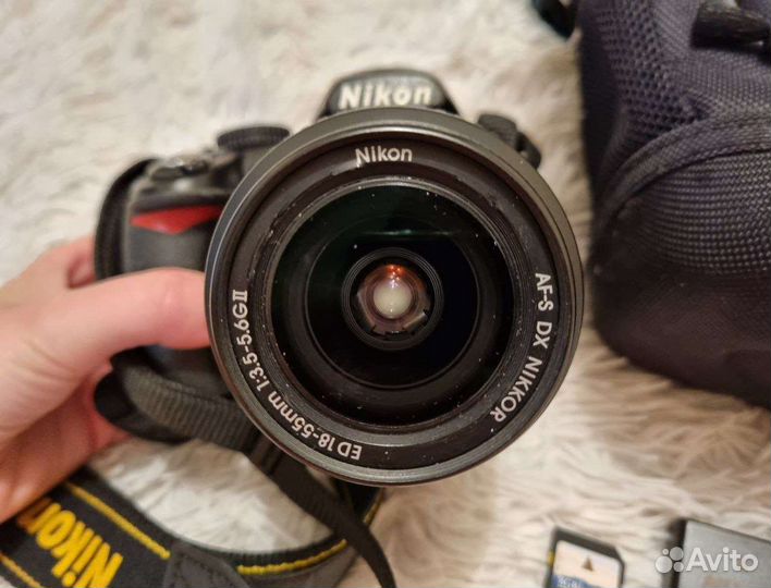 Зеркальный фотоаппарат nikon d3100