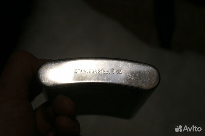 Фляжка нержавейка объемом 8 унций