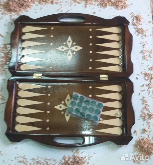 Нарды ручной работы резные