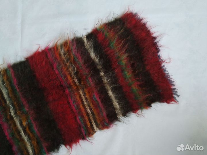Винтажный мохеровый шарф СССР