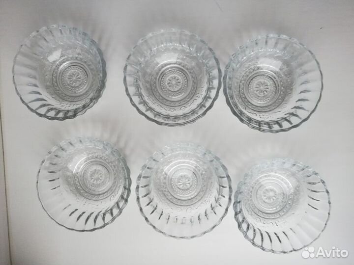 Рюмки стопки креманки стекло СССР