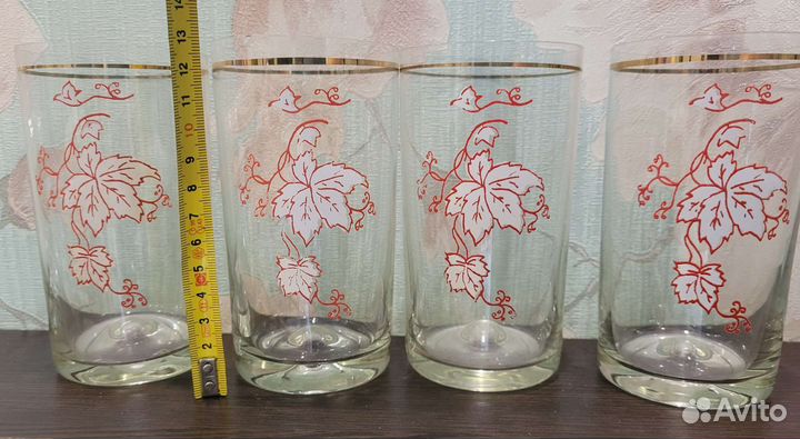 Стеклянные стаканы СССР