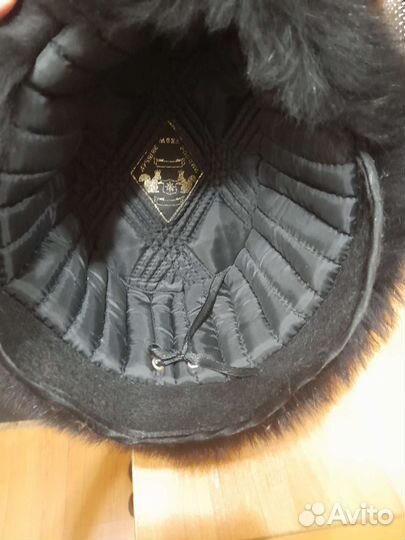 Шапка. Женская. Натуральная чернобурка