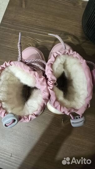 Ботинки зимние дутики 23 размер Tombi