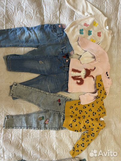 Вещи пакетом для девочки 92 размер