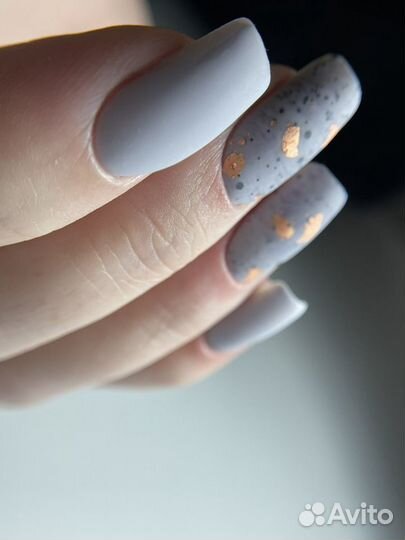 Маникюр, укрепление гелем до 1 ч 30 м, наращивание