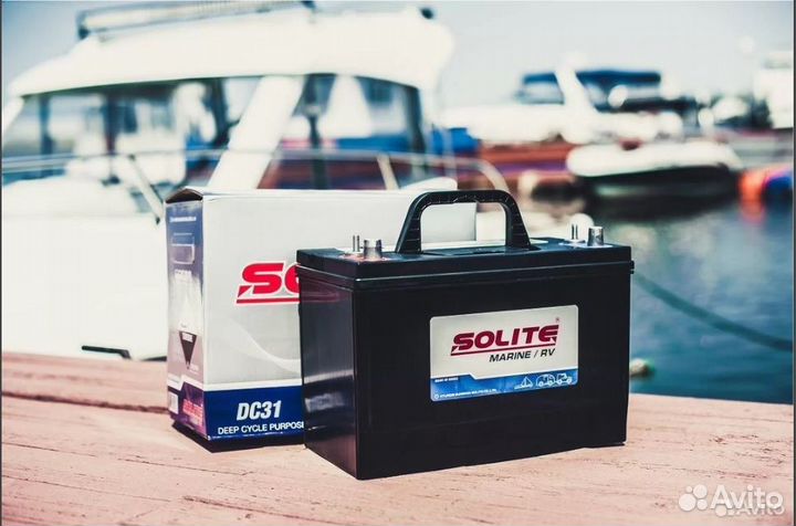 Акб на лодку, катер, электромотор