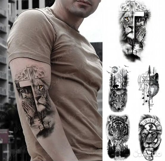 Временные татуировки наклейки