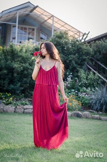 Вечернее платье Zara 42-46 выпускной, в пол