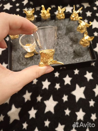 Рюмки стопки перевертыши подарочный набор