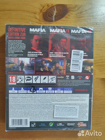 Mafia Trilogy PS4/PS5 Новый