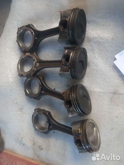 Шатун, поршень r2 мазда 2.3 турбо