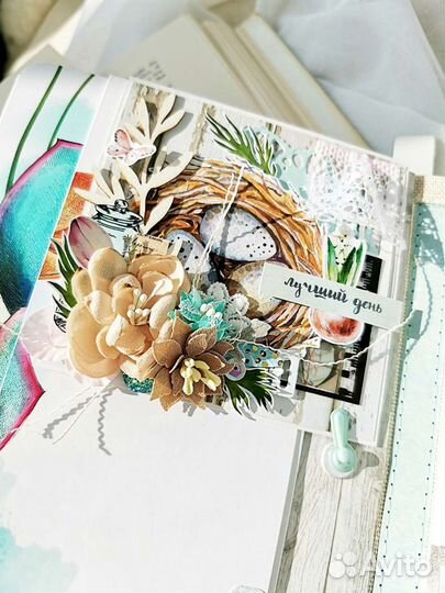 Фотоальбом ручной работы женский 