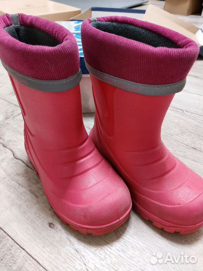 Резиновые сапоги на девочку