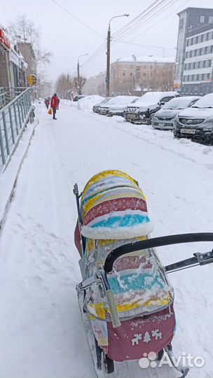 Санки коляска ника 7