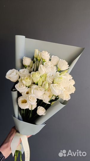 Цветы эустома Букет из эустомы