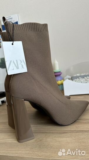 Ботильоны zara 40 размер