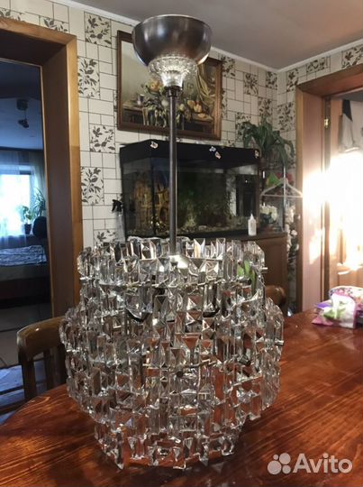 Люстра хрустальная СССР