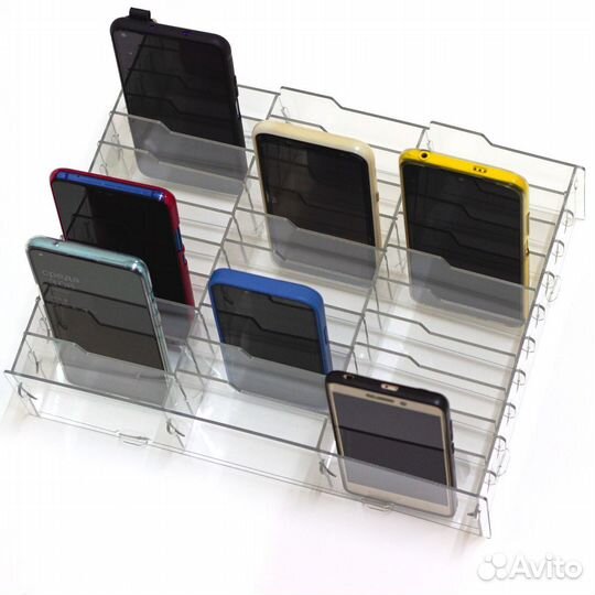 Органайзер для телефонов в школу 30 ячеек пэт 2 мм