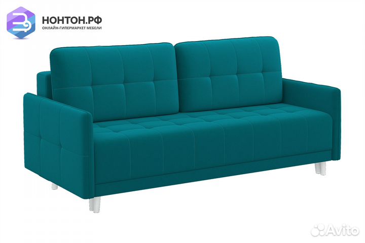 Диван пантограф Оксфорд изумрудный