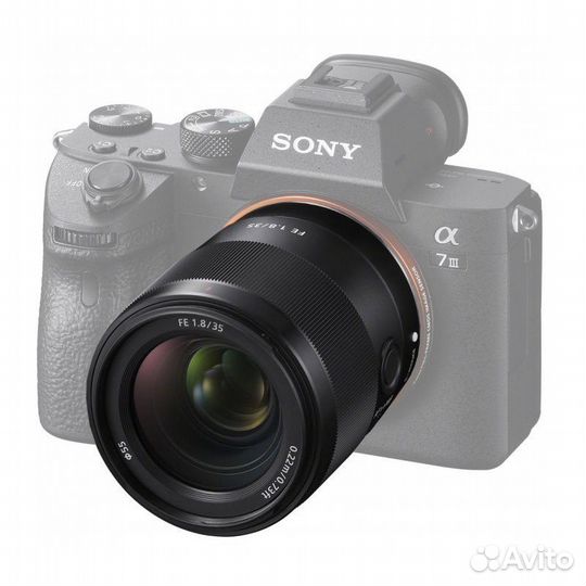 Объектив Sony FE 35mm f/1.8 (SEL35F18F), Черный