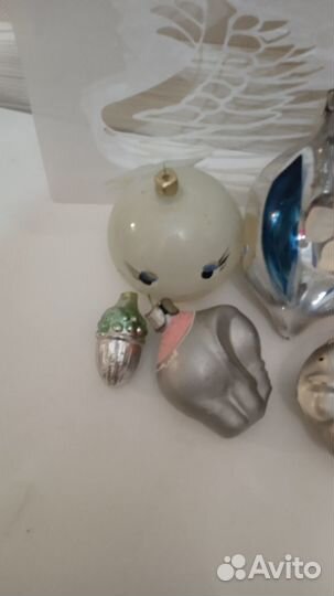 Елочные игрушки СССР